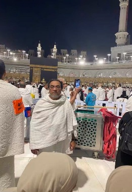 Ending tawaf witf a heart full of gratitude